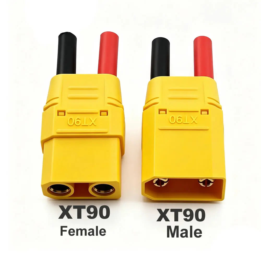 XT90-4mm 바나나 플러그 어댑터, FPV RC 전원 공급 장치용 리포 배터리 충전 리드/4.0mm 바나나 충전 코드