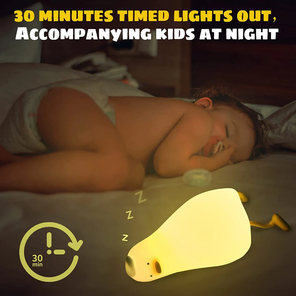 Snugglebeak Soft Glow Duck Lamp
