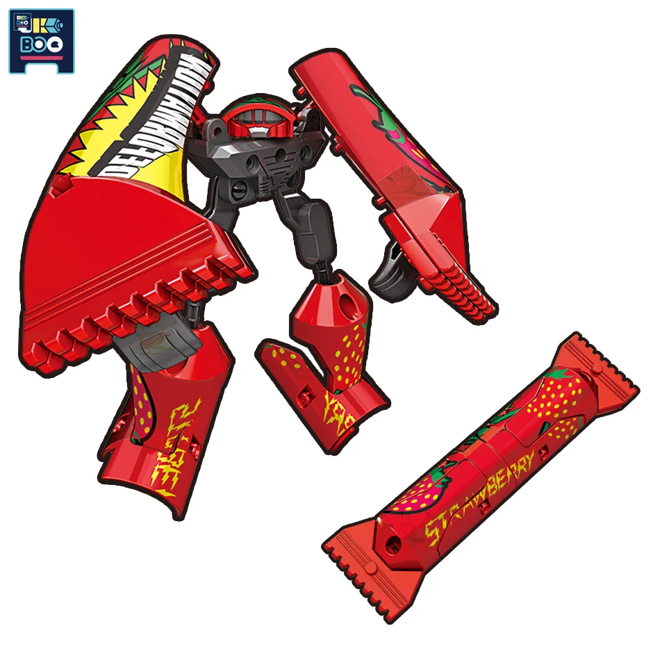 UKBOO Candy Трансформация Робот деформированные фигурки героев Mecha творческие воины