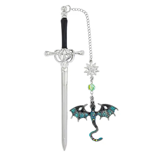 1/3PCS Fourth Wing Dragon Sword Bookmarks Fantasy Gothic Bookmarks Fourth Wing Enthusiasts Reading Accessories - Image 7
