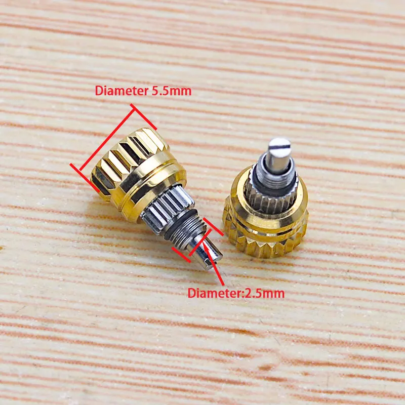 Watch Crown Screw Pusher Fit Daytna Rlx Watch Case 116500