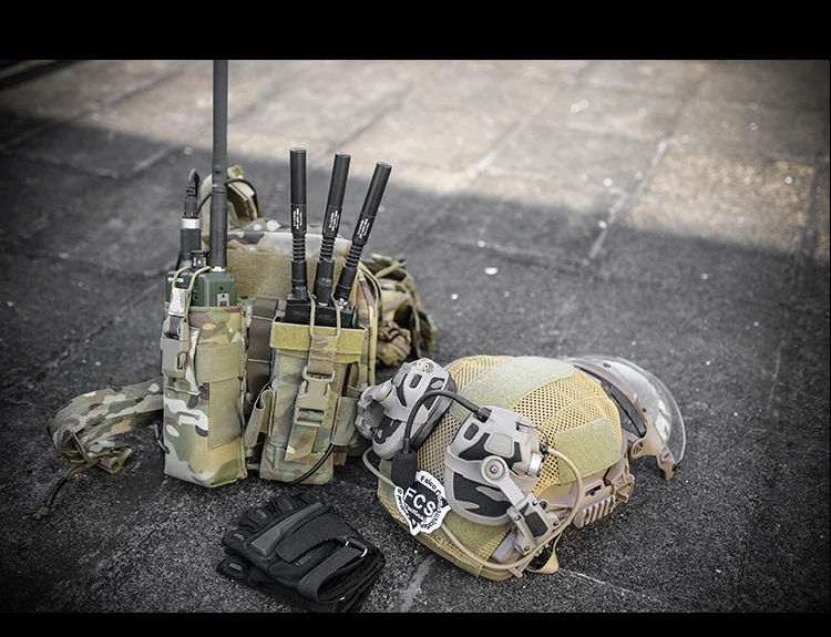 Tactical FCS MPU5 Seal AD Hoc Network Radio Dummy Model Diy Walkie
