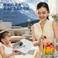 Mixeurs haute vitesse, chauffage domestique, cuisson automatique, petit appareil multifonction pour lait de soja, non silencieux 4