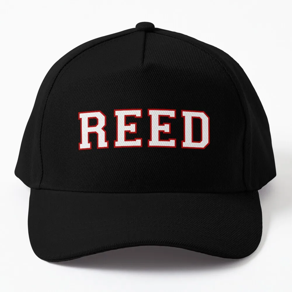 reed - college font Baseball Cap Fluffy Hat Rave Uv Protection Solar Hat Women Hat Men'S