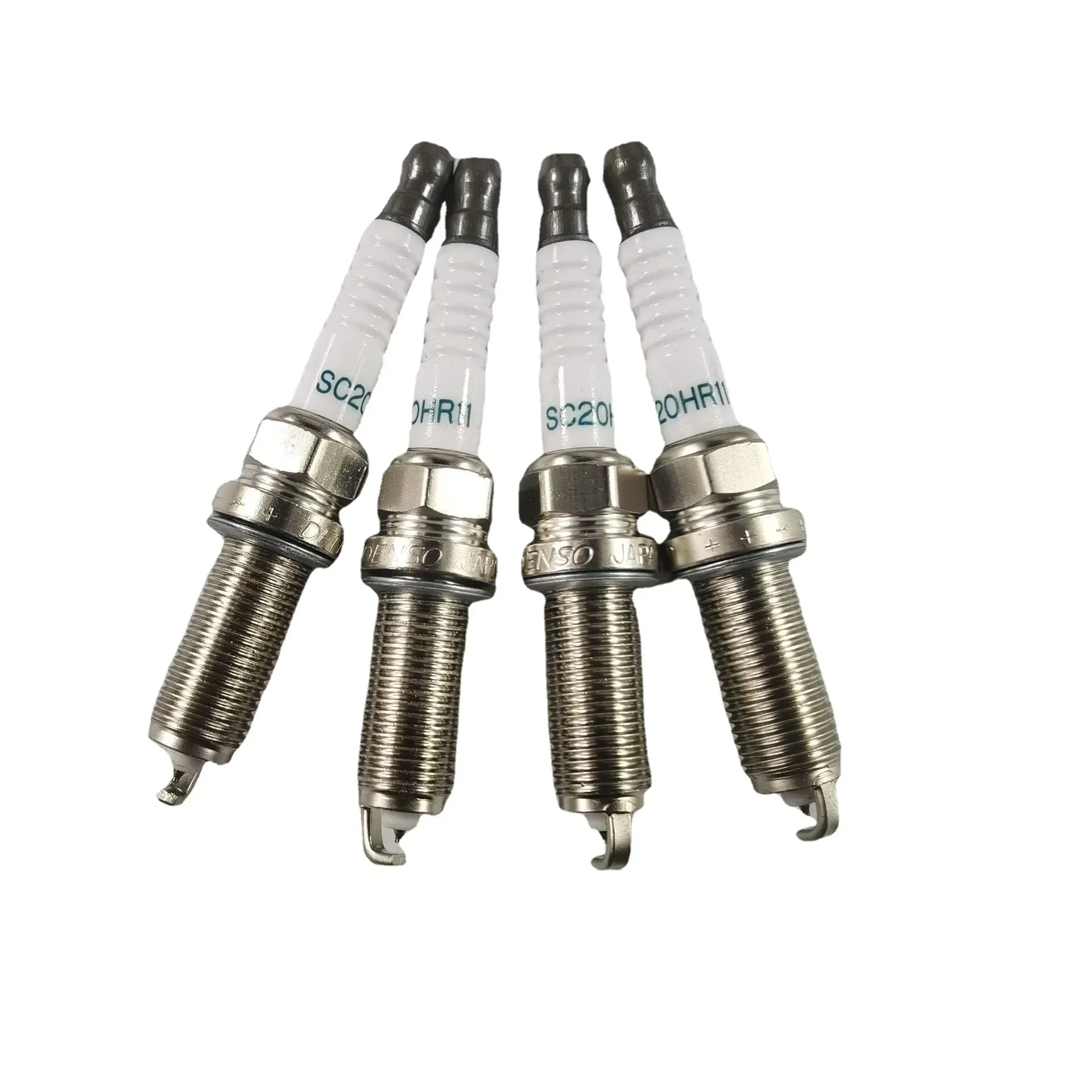 Spark Plug 4 PCS 90919-01253 SC20HR-11 For Toyota Prius Scion Lexus