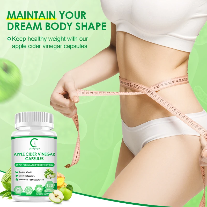 Apple Cider Vinegar Multivitamin Capsule , Apple Citrus, With Cider Vinegar + Folic Acid, Natural
