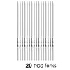 20pcs forks