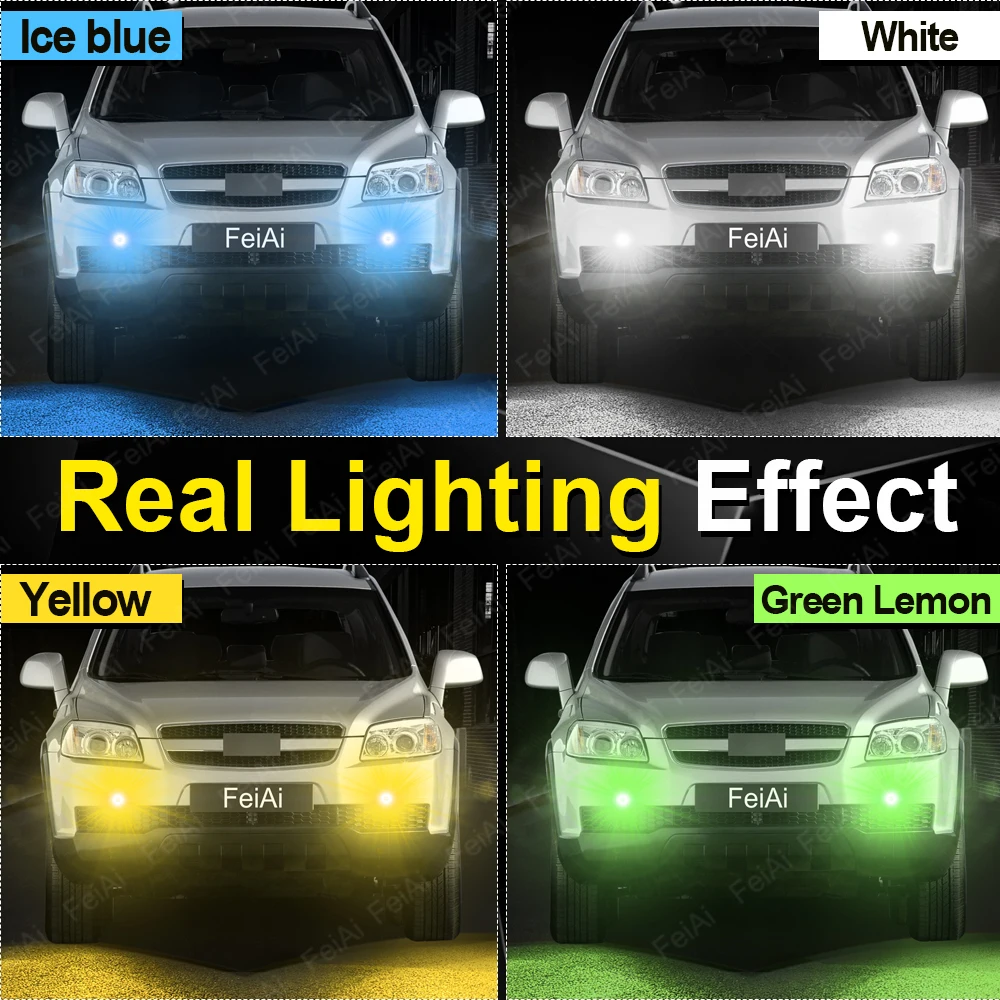 쉐보레 캡티바 2006-2012용 LED 전방 안개등 캡티바 액세서리 초고휘도 LED 안개등 전구