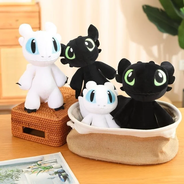 How To Train Your Dragon Anime Figures Toothless Plush Toy Doll Toothless Plush Toy Room Children Toy Cute Kawaii Birthday Gift 4