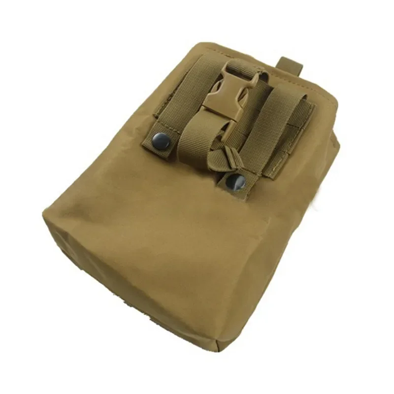 Molle Folding Dump Drop Magazine Pouch Outdoor Hiking Hunting Accessories EDC Tool Foldable Recovery Mag Holster Waist Bag magazine pouch ammo pouch double dump pouch molle pouch dump pouch ammunition bag