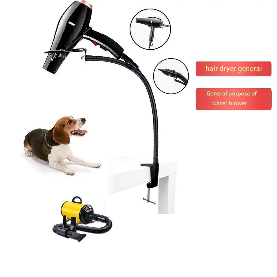 Dropship Hands Free Hair Dryer Holder; For Men And Pets; Hair