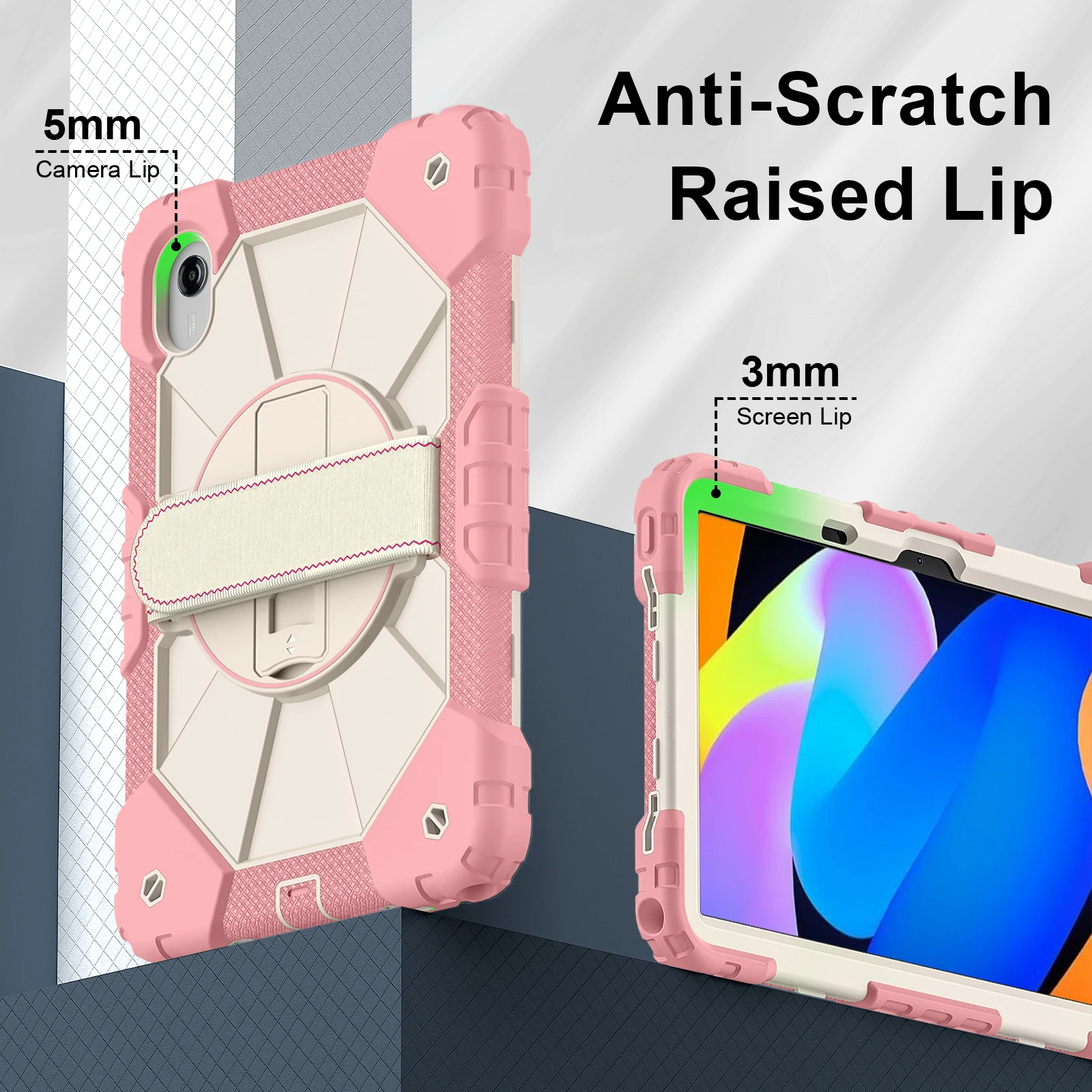 Rugged Rotating Case For Lenovo Tab M11 And Xiaoxin Pad 2024_voghion.com
