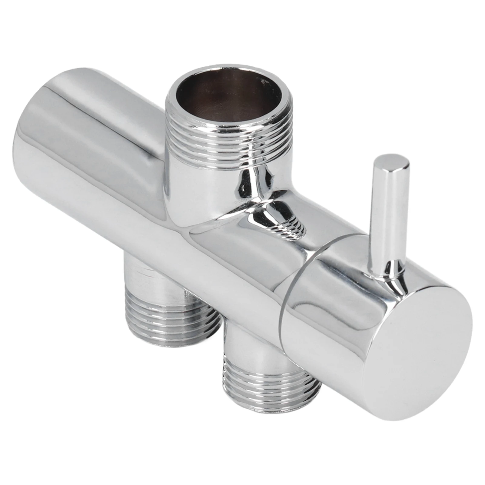 Diverter Valve G3/4 to G1/2 Shower Arm Leakproof Tee Connector Brass Bathroom Accessories