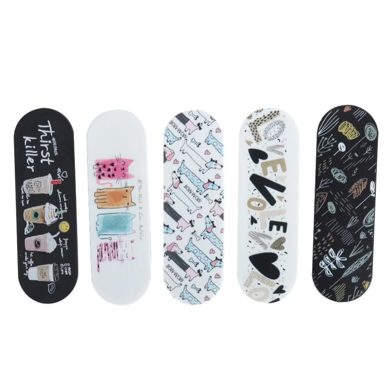 5Pcs MOMO STICK Smart Phone Adjustable Stand Finger Strap Reusable Stick Gel Pad Holder 1