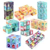 Easter Antistress Infinity Cube Bunny infinite Cube Hand Endless Flip Cubic Puzzle Figets Toy Decompression Reliever Kids Gift 1