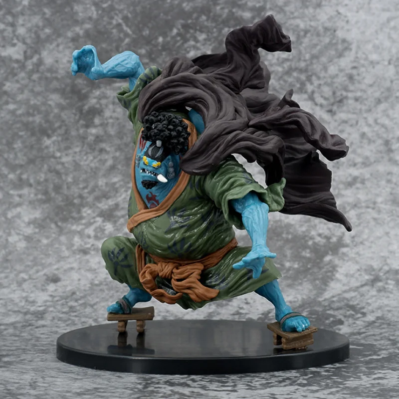 One Piece Action Figure Jinbe Model 18cm PVC TOP Battle GK One piece Merchandise Up to 80
