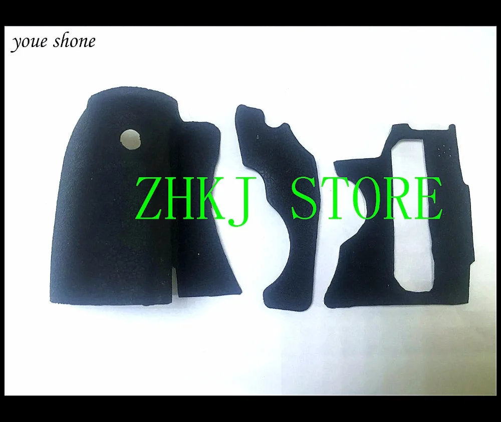3 Pieces A Set Front Rear Right Grip Rubber Unit Complete Rubber Cover Replacement For Canon For