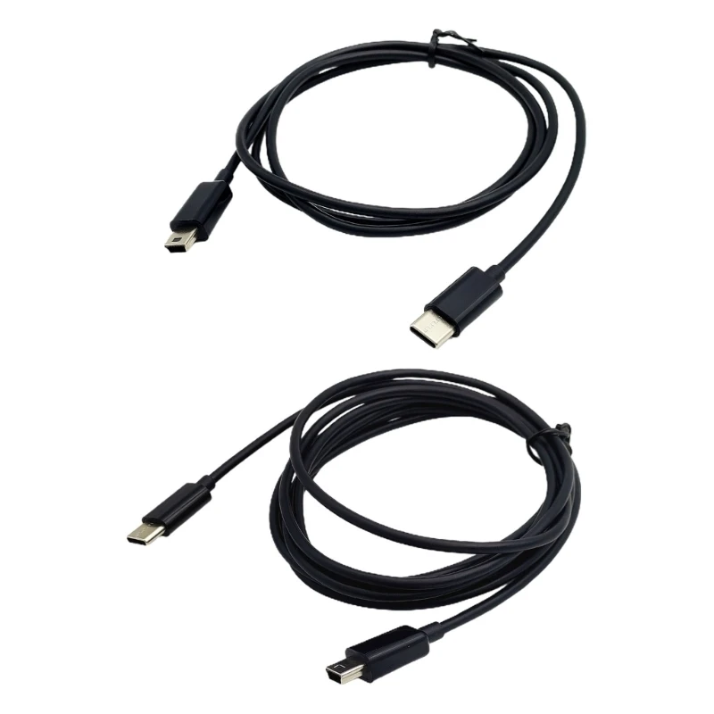

Flexible USB Type C to Mini 5Pin Charging Data Cable Power and Sync Your Devices
