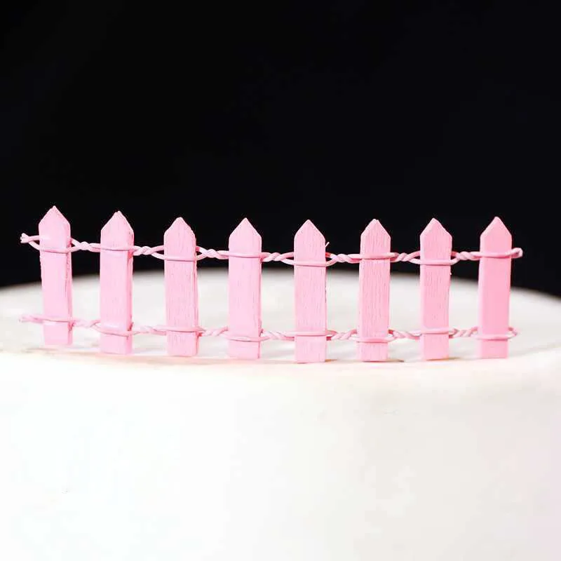 ตัวเลือกสินค้า รั้วไม้ Palisade Miniature Fairy Garden บ้านตกแต่งบ้าน Mini Craft Micro ภูมิทัศน์ตกแต่ง DIY อุปกรณ์เสริม