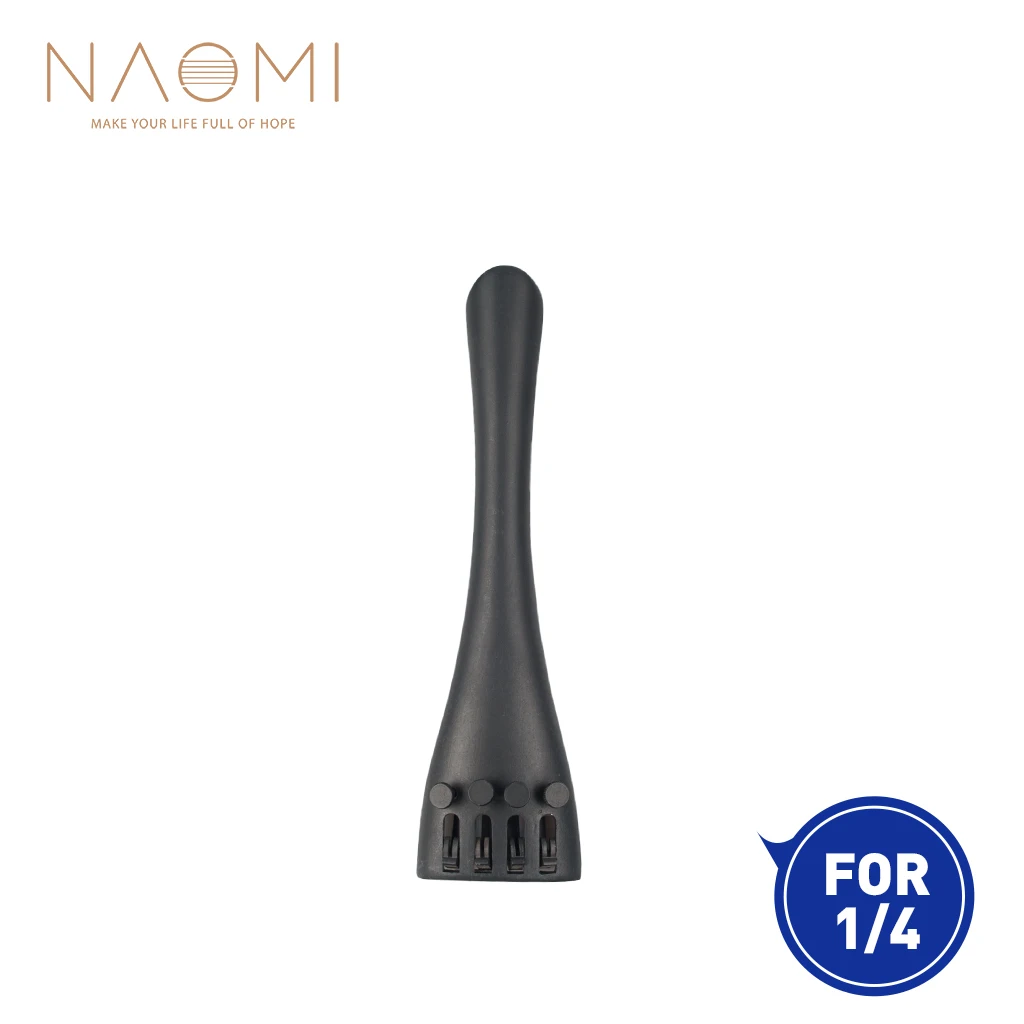 

NAOMI 1/4 Cello Accessories 1/4 Cello Aluminum Alloy Tailpiece with Four Fine Tuners Cello Accessories New