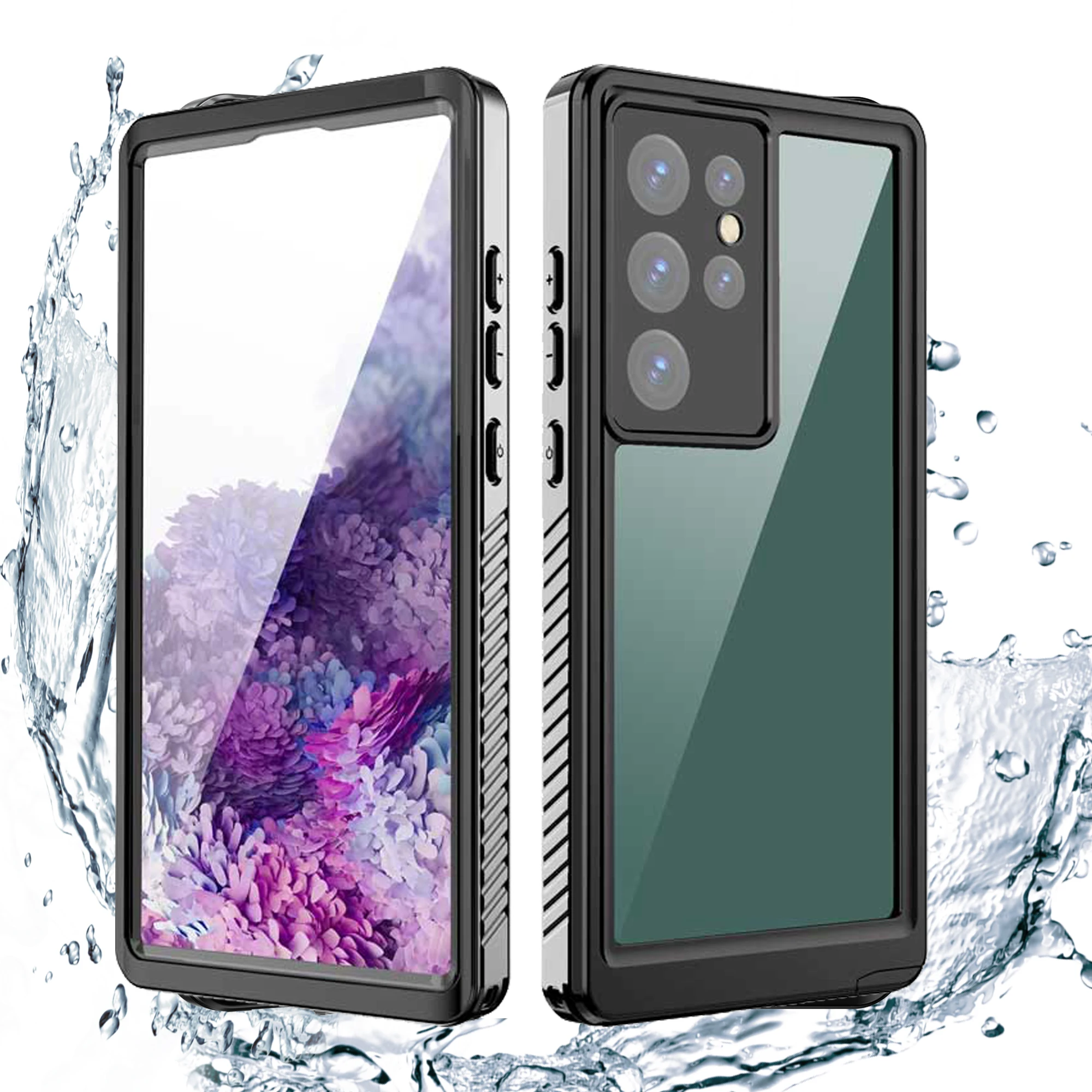 IP68 Waterproof Case Stand For Samsung Galaxy S23 Ultra S23 Plus S23