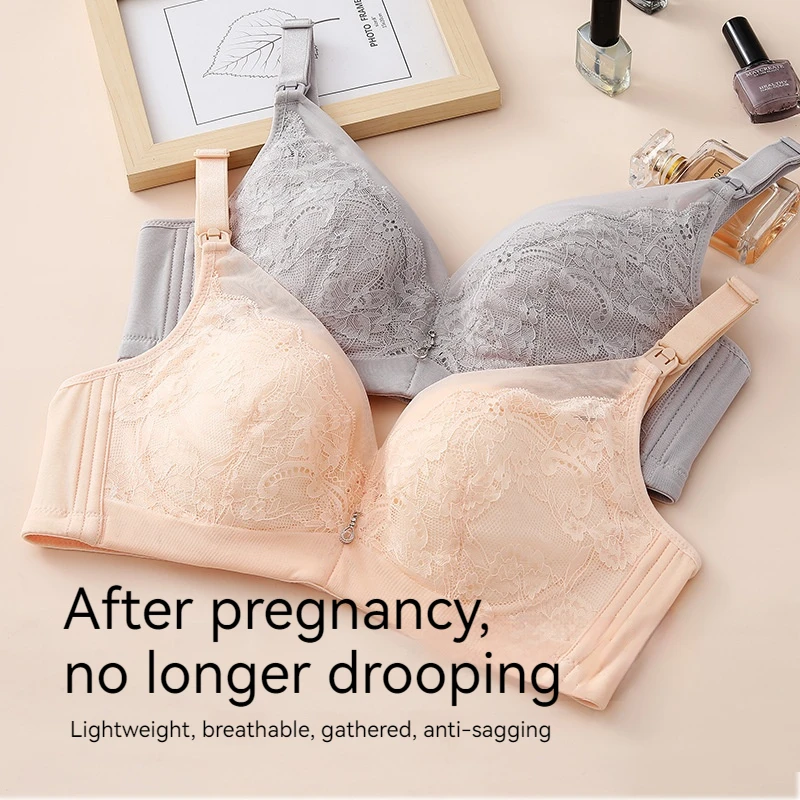 Nursing Bra Without Bones Maternity Bras Pregnancy Clothes Prevent Sagging Breastfeeding Women Lactancia Feeding Bras 3