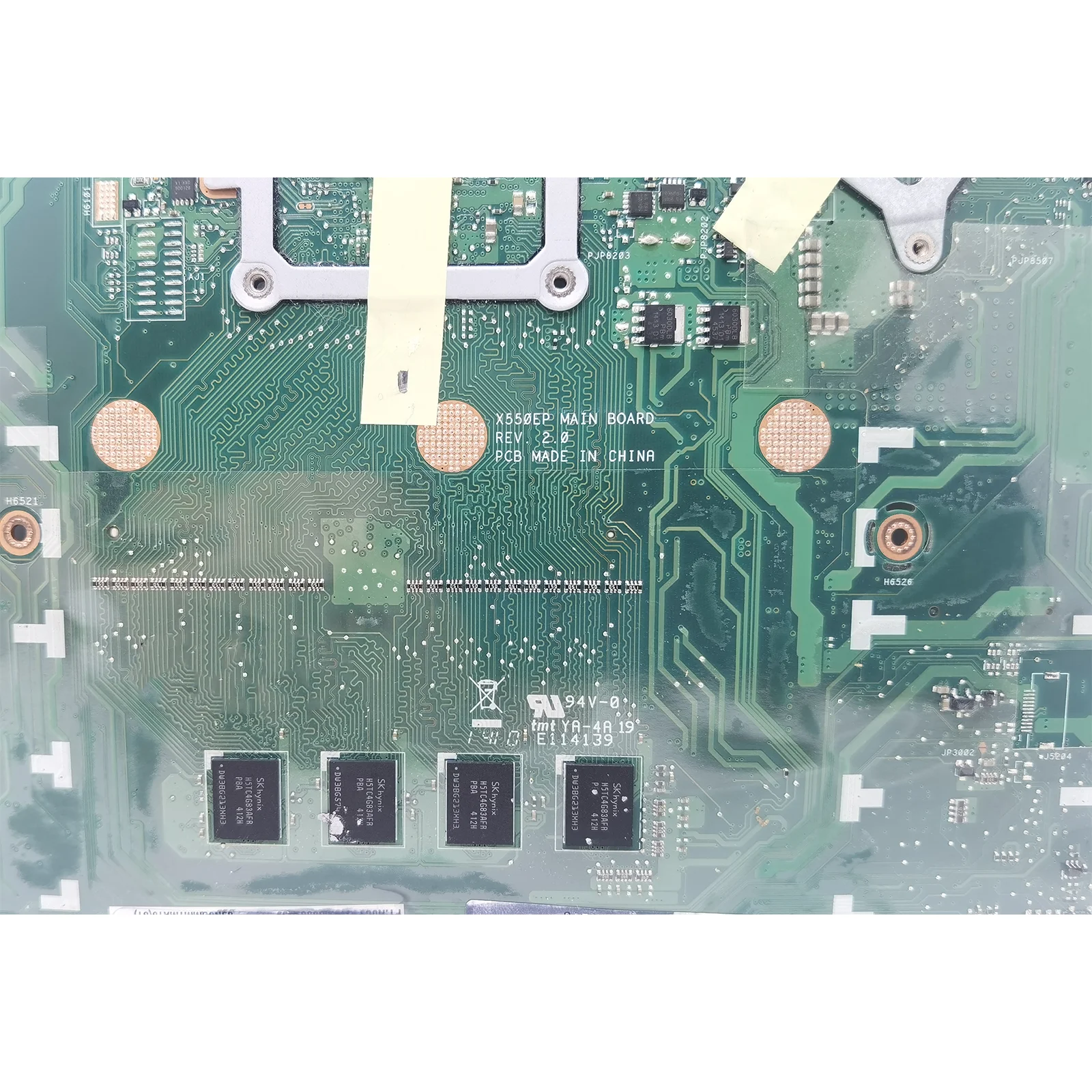 Kefu-placa-mãe Portátil para Asus Mainboard para Asus X550w X550wa X552w X550e D552e X550ea e1 e2 a4 Ram M2gb 4gb pm Uma - Imagem 4
