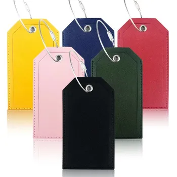 RFID Leather Luggage Tag 1