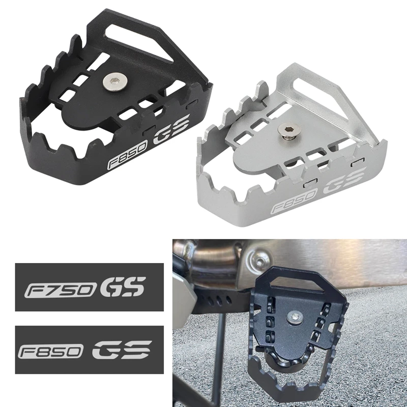 For BMW F750GS F850GS 2018 2019 2020 2021 F750 GS F 850 GS Motorcycle Rear Brake Lever Pedal Extender Foot Peg Enlarge Extension