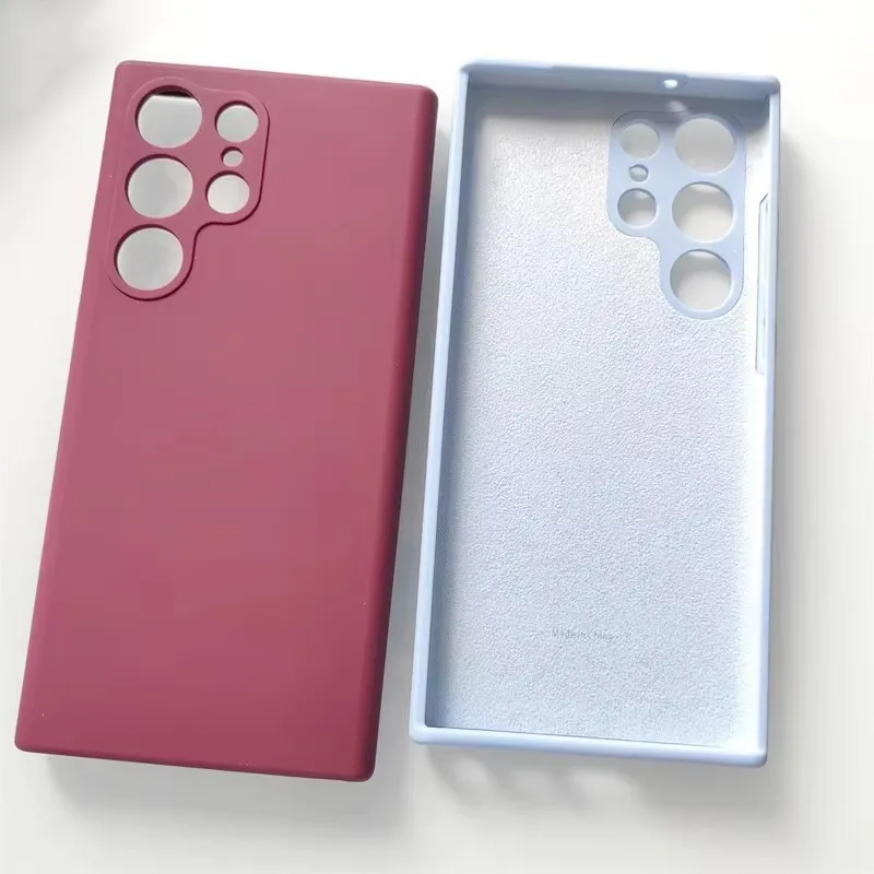 High-Quality Soft Silicone Protective Phone Case with Silky Touch Finish