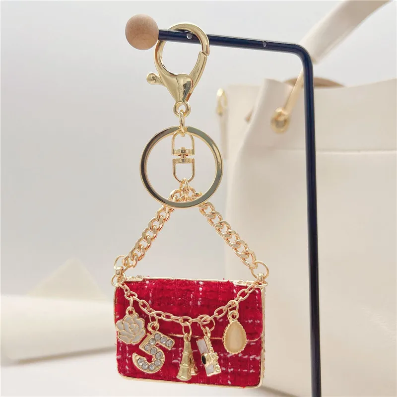 Portachiavi Personalizzato Con Ciondolo Per Borsa E Fiocco: Elegante E Unico, In Lega Di Acciaio Inox. Lunghezza 13 Cm, Peso 50g. Idea Regalo Originale Per Amiche E Mamme.