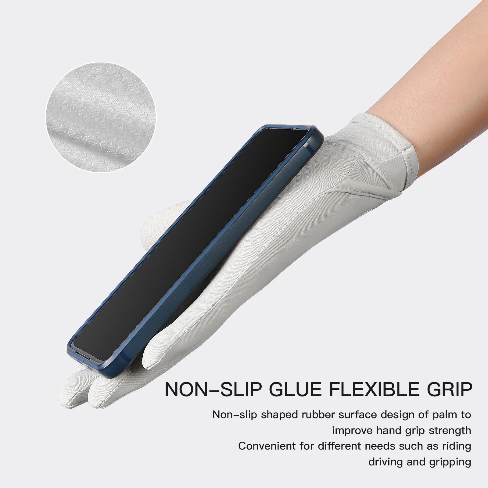 Women Summer Ice Silk Light Breathable Touchscreen Gloves Quick Dry Sunscreen Driving Cycling Anti-slip UPF50+ Anti-uv Gloves