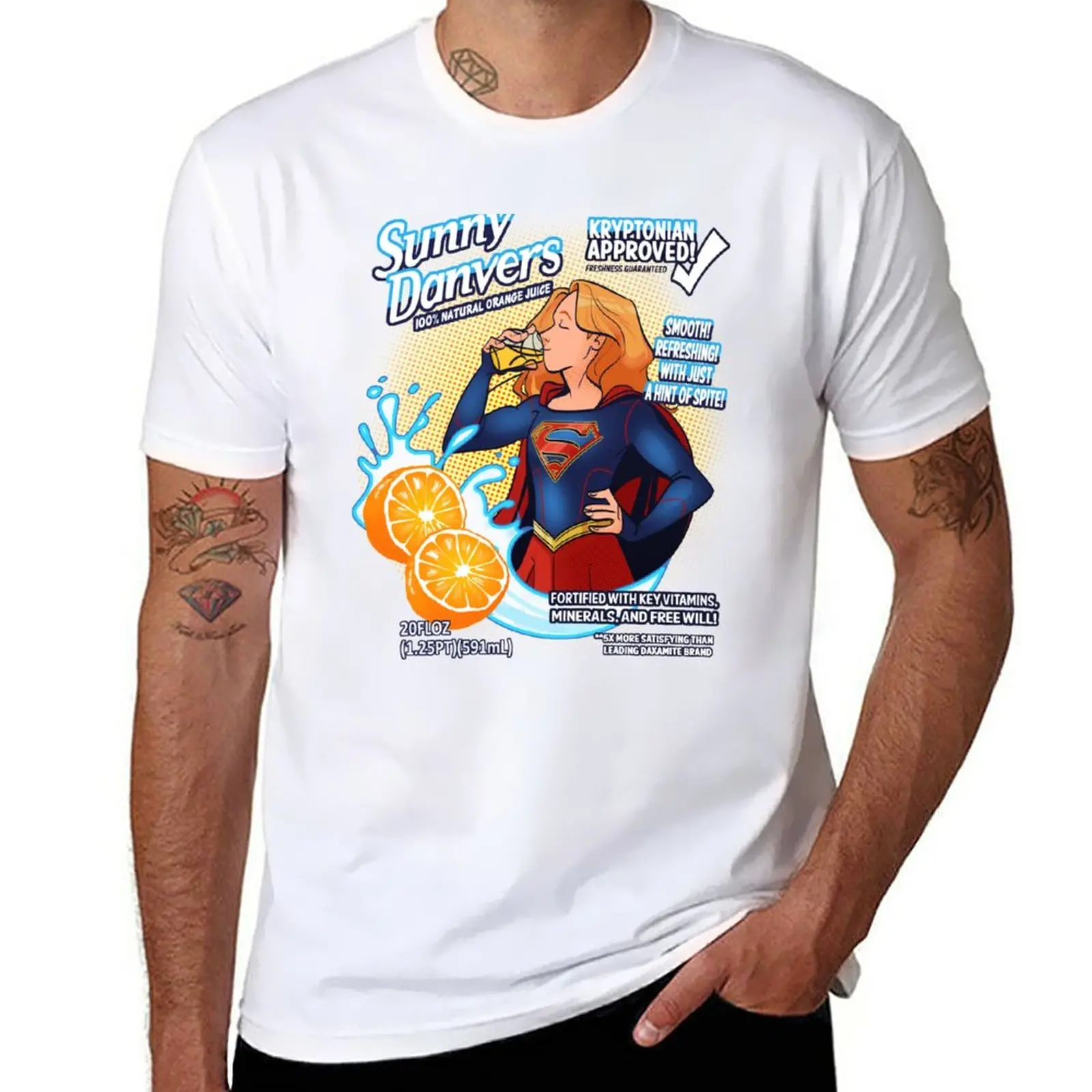 

New Sunny Danvers T-Shirt man clothes Short sleeve tee t shirt men