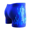 Men Swimwear Swimsuit Mens Swim Shorts Bathing Suit Swimming Pool Trunks Beach Briefs Flame Boxer Badpak maillot de bain homme 5