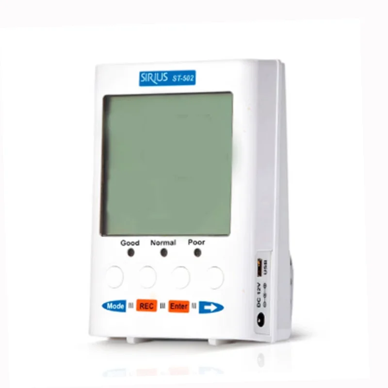 TENMARS ST-502 ST502 Desktop Indoor Air Quality (IAQ) Monitor Carbon Dioxide Monitor