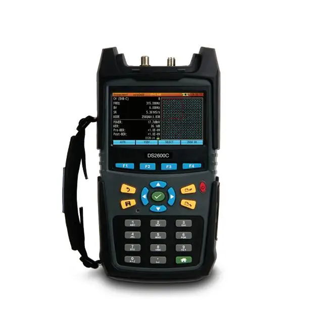 

DS2600C Docsis 3,0, DVB-C Meter, QAM, генератор сигналов, спектра, WIFI