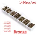 1450pcs Set Bronze