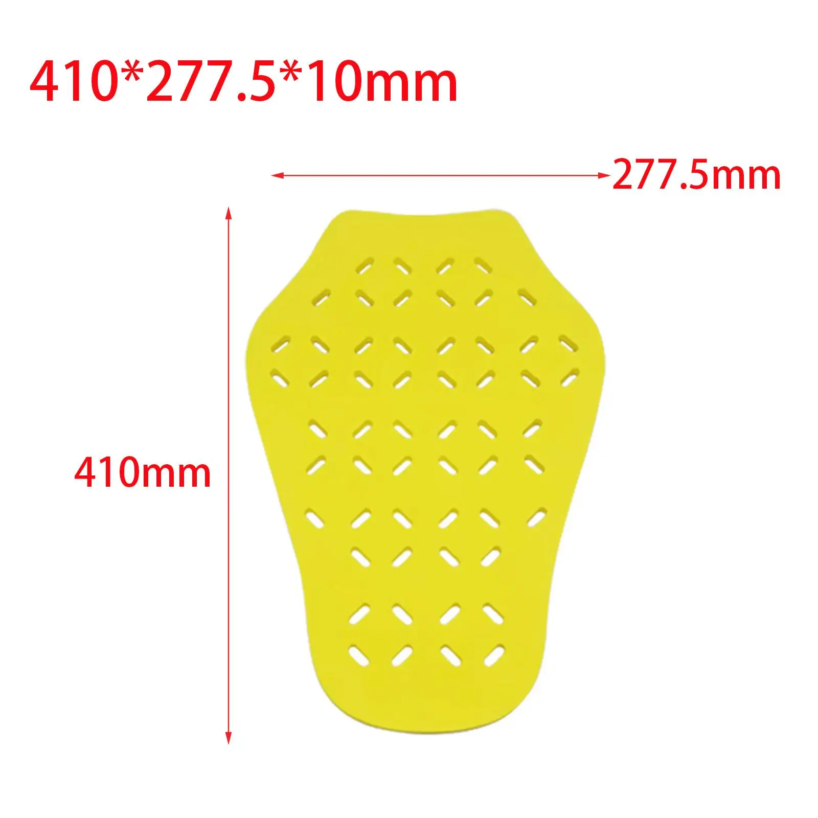 Back Protector Insert Motorbike Insert Pads for Protection Riding Armour Motorcycle Jacket Replacement Pads
