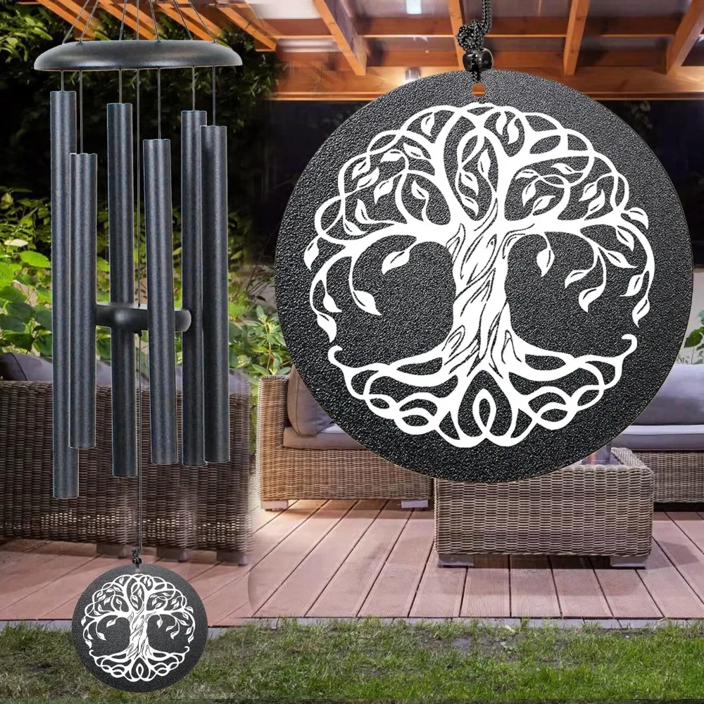 Tree of Life Inspirational Wind Chime 3