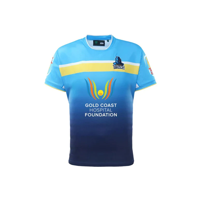 thumbnail image 1 of Nueva camiseta de rugby Titans 2024: uniformes/réplicas de entrenamiento/local/visitante de manga corta para hombre nuevos y diversos y de alta calidad Indígena20, 1 of 5