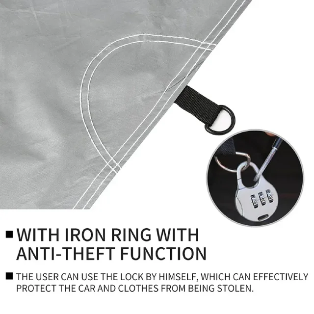 Autoabdeckung Allwetter Schutz - Wasserdicht & UV-beständig Bis 480cm