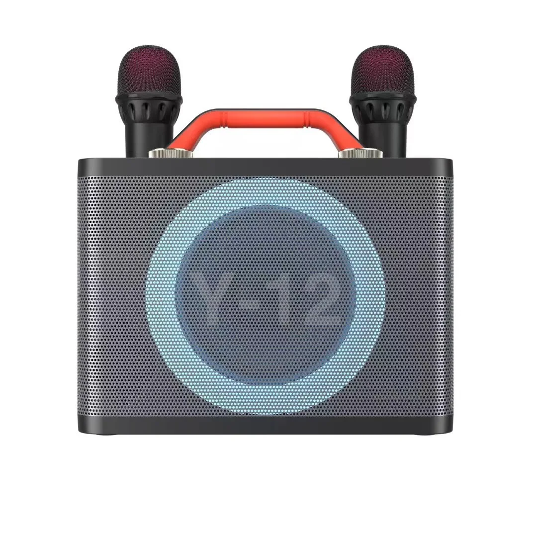 RGB Subwoofer Bluetooth Speaker HIFI Stereo Parlantes Home Theater Para Casa  Sound System Karaoke Speaker Wireless Microphone - AliExpress