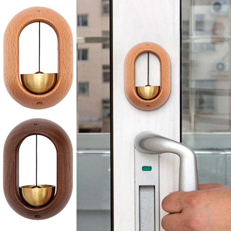 HousewarmingWoodDoorbellJapaneseDoorbellEntranceDoorBellMetal