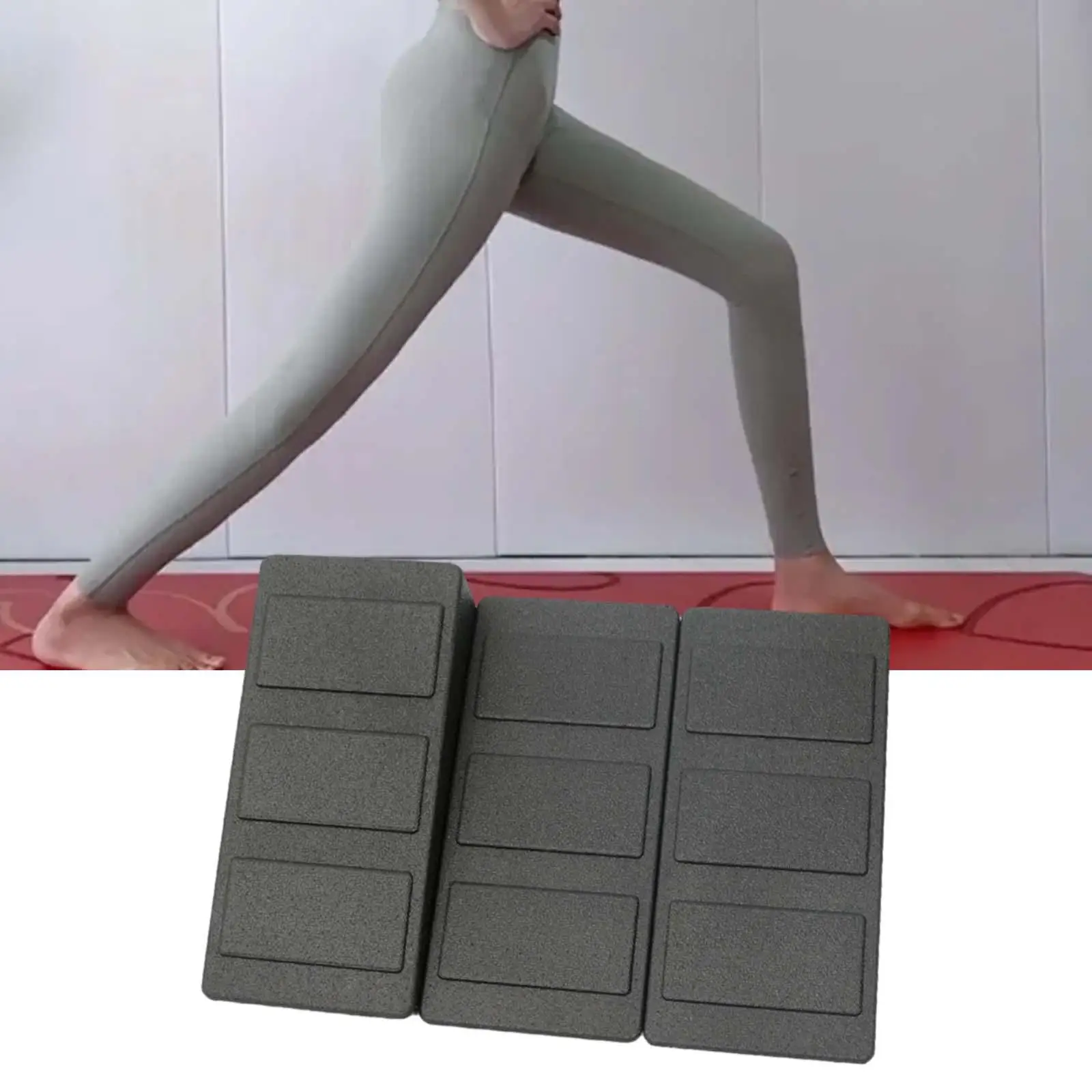 3Pcs Squat Wedge Block AntiSlip Incline Wedge Calf Stretcher for Calf Stretching