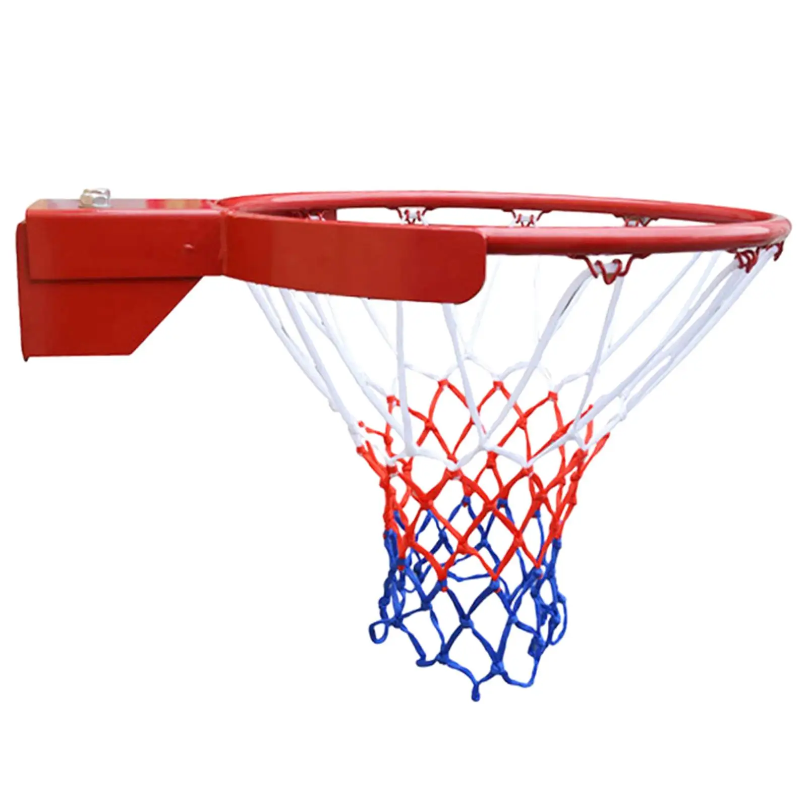 Basketball Hoop and Net Set Wall Mounted Lightweight Sports Equipment Toys Durable Indoor Outdoor Sport Games for Park Home Yard