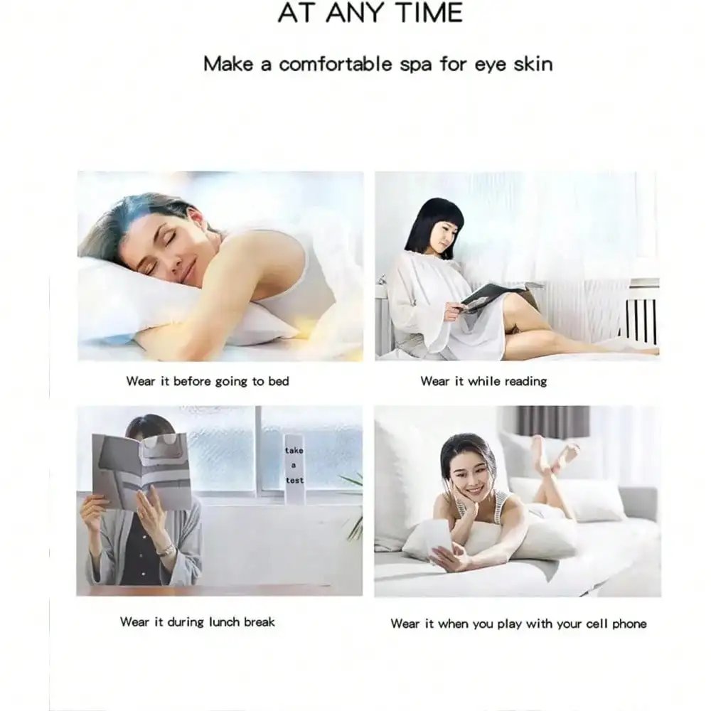 3D EMS Eye Beauty Instrument Micro-Current Pulse Eye Relax Reduce Wrinkles And Dark Circle Remove Bags Massager Beauty Tool