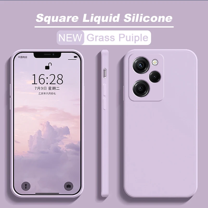 Premium Protective Liquid Silicone Case – Shockproof Design