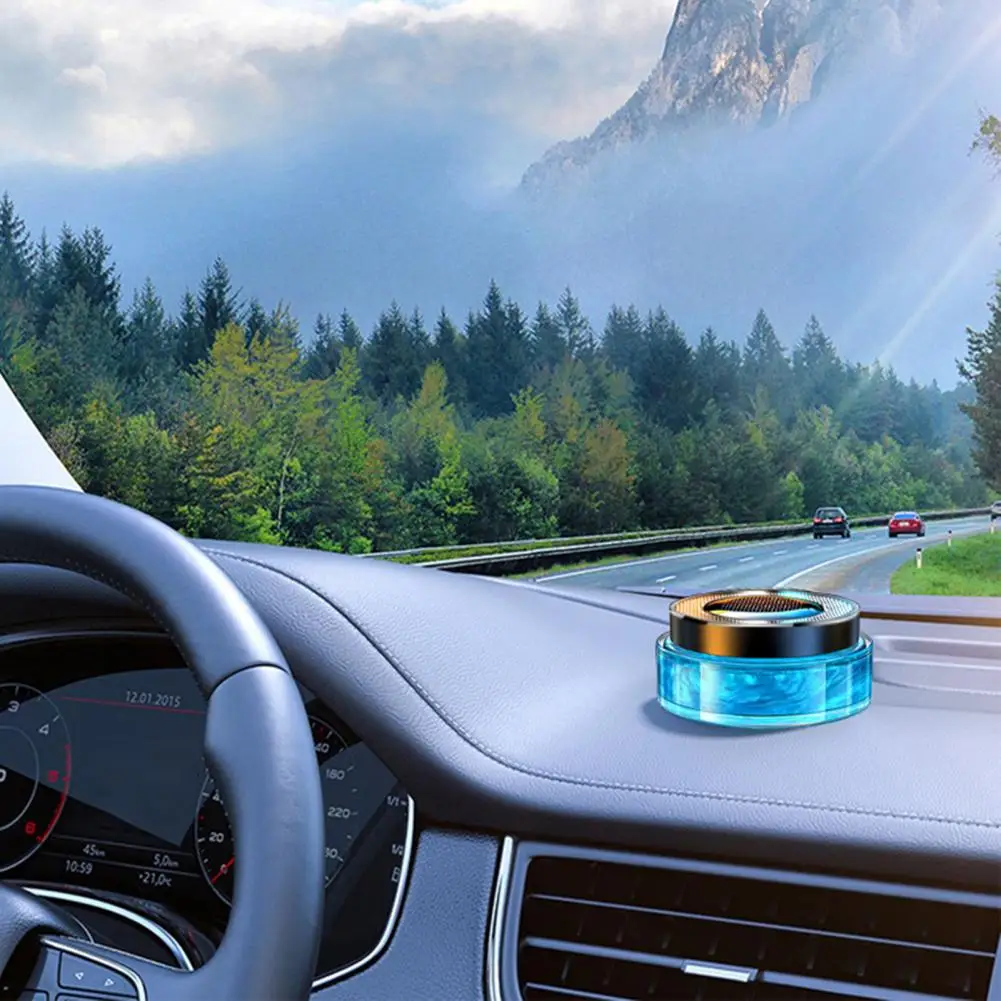 

Solar Powered Car Air Freshener Turbo Fan Car Air Freshener Long-lasting Solar-powered Car Air Freshener with for Automotive