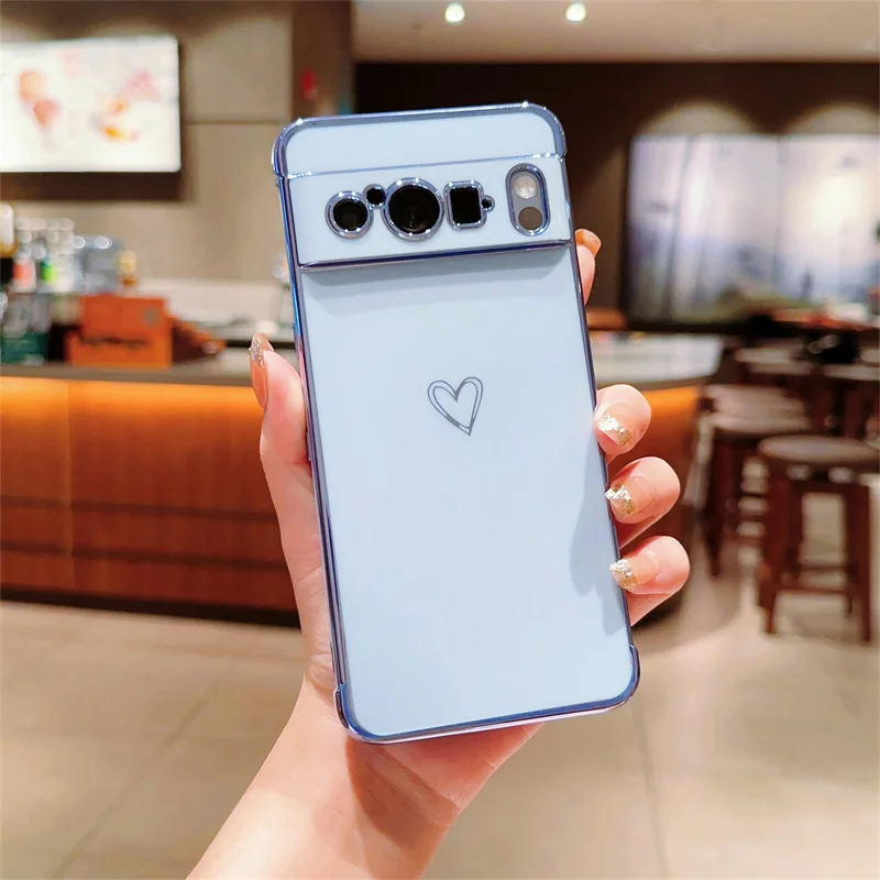 Wristband Phone Case For Pixel 7a 8 Pro Shockproof Soft Cover_voghion.com