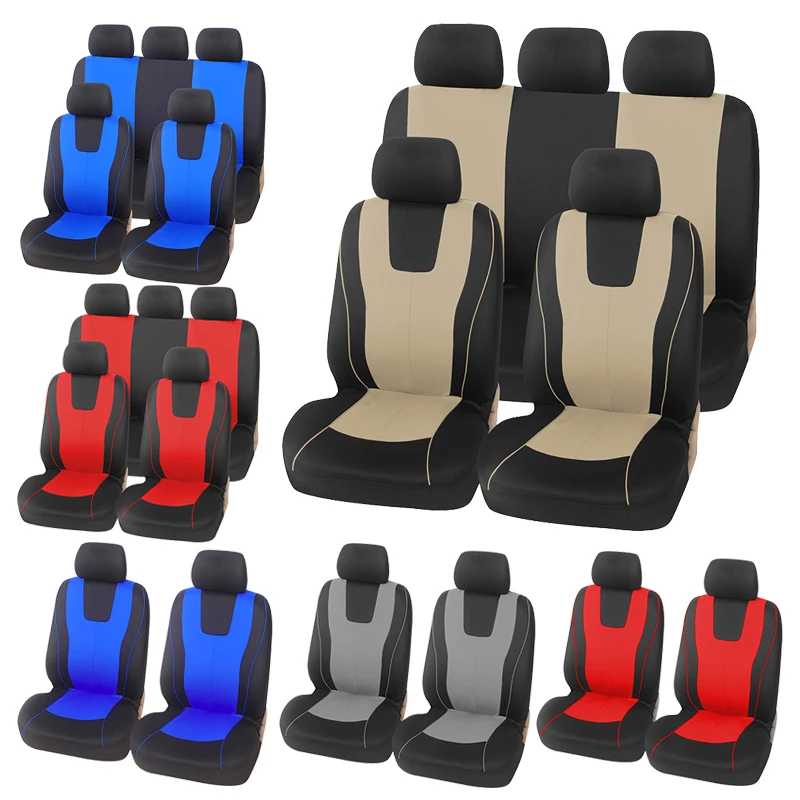 Univerzální plný sada auto Seat obal (beige)